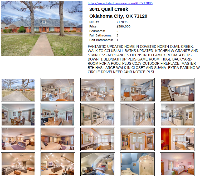 Homes for Sale in Quail Creek OKC